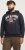 Jack & Jones 2 COL LOGO Hoodie Dark Navy - Sviitrid ja dressipluusid - Meeste suured kapuutsiga jakid suurustes 2XL – 14XL