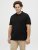 Jack & Jones AUSTIN CLASSIC Polo Black - Polosärgid - Meeste suured polosärgid 2XL – 8XL