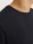 Jack & Jones CORP Logo T-Shirt Black w Small Black Print - T-särgid - Suured T-särgid 2XL – 14XL