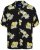 Jack & Jones JORLUKE FLORES Resort Shirt Black - Särgid - Meeste suured särgid 2XL – 8XL
