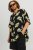 Jack & Jones JORLUKE FLORES Resort Shirt Black - Särgid - Meeste suured särgid 2XL – 8XL