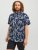 Jack & Jones JORCRAYON AOP Shirt Navy - Särgid - Meeste suured särgid 2XL – 8XL