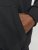 Jack & Jones PAULOS Turtleneck Zip Sweatshirt Black - Sviitrid ja dressipluusid - Meeste suured kapuutsiga jakid suurustes 2XL – 14XL
