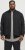 Jack & Jones PAULOS Turtleneck Zip Sweatshirt Black - Sviitrid ja dressipluusid - Meeste suured kapuutsiga jakid suurustes 2XL – 14XL