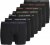 Jack & Jones BASIC Trunks 7-Pack Black - Aluspesu ja ujumisriided - Aluspesu 2XL-8XL