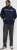 Jack & Jones CORP OLD LOGO REG FIT Hoodie Navy Blazer - Sviitrid ja dressipluusid - Meeste suured kapuutsiga jakid suurustes 2XL – 14XL