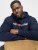 Jack & Jones CORP OLD LOGO REG FIT Hoodie Navy Blazer - Sviitrid ja dressipluusid - Meeste suured kapuutsiga jakid suurustes 2XL – 14XL