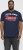 Jack & Jones LOGO O-Neck T-Shirt Dark Blue - T-särgid - Suured T-särgid 2XL – 14XL