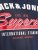 Jack & Jones LOGO O-Neck T-Shirt Dark Blue - T-särgid - Suured T-särgid 2XL – 14XL