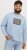 Jack & Jones HUDSON Sweatshirt Chambray Blue - Sviitrid ja dressipluusid - Meeste suured kapuutsiga jakid suurustes 2XL – 14XL