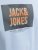 Jack & Jones HUDSON Sweatshirt Chambray Blue - Sviitrid ja dressipluusid - Meeste suured kapuutsiga jakid suurustes 2XL – 14XL