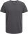 Jack & Jones ORGANIC T-Shirt Dark Grey Melange - T-särgid - Suured T-särgid 2XL – 14XL