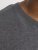 Jack & Jones ORGANIC T-Shirt Dark Grey Melange - T-särgid - Suured T-särgid 2XL – 14XL
