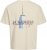 Jack & Jones Boston Photo Crew Neck T-Shirt Antique White - T-särgid - Suured T-särgid 2XL – 14XL