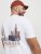 Jack & Jones Boston Photo Crew Neck T-Shirt Bright White - T-särgid - Suured T-särgid 2XL – 14XL