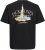 Jack & Jones Boston Photo Crew Neck T-Shirt Black - T-särgid - Suured T-särgid 2XL – 14XL
