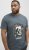 Jack & Jones Anatomy Skull Crew Neck T-Shirt Grey - T-särgid - Suured T-särgid 2XL – 14XL