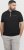 Jack & Jones Fusion Pique Zipper Polo Black - Polosärgid - Meeste suured polosärgid 2XL – 8XL