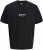 Jack & Jones Snake Crew Neck T-Shirt Black - T-särgid - Suured T-särgid 2XL – 14XL