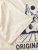 Jack & Jones Bellagio Collage Crew Neck T-Shirt Antique White - T-särgid - Suured T-särgid 2XL – 14XL