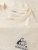Jack & Jones Bellagio Collage Crew Neck T-Shirt Antique White - T-särgid - Suured T-särgid 2XL – 14XL