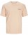 Jack & Jones Zekiel Crew Neck T-Shirt Peach Parfait - T-särgid - Suured T-särgid 2XL – 14XL