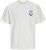 Jack & Jones Charge Crew Neck Printed T-Shirt White - T-särgid - Suured T-särgid 2XL – 14XL