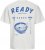 Jack & Jones Charge Crew Neck Printed T-Shirt White - T-särgid - Suured T-särgid 2XL – 14XL