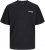 Jack & Jones Charge Crew Neck Printed T-Shirt Black - T-särgid - Suured T-särgid 2XL – 14XL