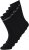 Jack & Jones BASIC LOGO Tennis Socks 5-Pack Black - Aluspesu ja ujumisriided - Aluspesu 2XL-8XL