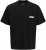 Jack & Jones Summer Sago Print Crew Neck T-Shirt Black - T-särgid - Suured T-särgid 2XL – 14XL