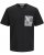  Jack & Jones Tavira Aop Pocket Crew Neck T-Shirt Black - T-särgid - Suured T-särgid 2XL – 14XL