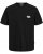  Jack & Jones Tavira Type Crew Neck T-Shirt Black - T-särgid - Suured T-särgid 2XL – 14XL