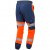 Leo Hawkridge Ecoviz High Performance 4X Stretch Trouser Hi-Vis Orange/Navy Print - Tööriided - Suured tööriided