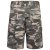 Kam Jeans 329 Short Charcoal Camo - Lühikesed püksid - Lühikesed Püksid suured suurused: W40-W60