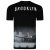 Kam Jeans 5229 Brooklyn T-shirt Black - T-särgid - Suured T-särgid 2XL – 14XL