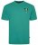 Kam Jeans 5711 Endless Summers Slub Tee With Back Print Emerald - T-särgid - Suured T-särgid 2XL – 14XL