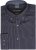 Kam Jeans 6300 Long Sleeve Dobby Stripe Shirt Dark Grey - Särgid - Meeste suured särgid 2XL – 8XL