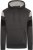 Kam Jeans 7068 Cut & Sew Over Head Hoody Charcoal - Sviitrid ja dressipluusid - Meeste suured kapuutsiga jakid suurustes 2XL – 14XL