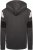 Kam Jeans 7068 Cut & Sew Over Head Hoody Charcoal - Sviitrid ja dressipluusid - Meeste suured kapuutsiga jakid suurustes 2XL – 14XL