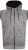 Kam Jeans AP007 Active Performance Sleeveless Hoody Grey - Sviitrid ja dressipluusid - Meeste suured kapuutsiga jakid suurustes 2XL – 14XL