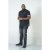 D555 Kevin Oxford Shirt Black - Särgid - Meeste suured särgid 2XL – 8XL