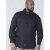 D555 Jahine Long Sleeve Printed Shirt Black - Särgid - Meeste suured särgid 2XL – 8XL