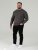 D555 Sweat Dressipluus Hall - Sviitrid ja dressipluusid - Meeste suured kapuutsiga jakid suurustes 2XL – 14XL