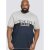 D555 Morris T-shirt Navy - T-särgid - Suured T-särgid 2XL – 14XL