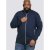 D555 Buxton Full Zip Sweatshirt Navy - Sviitrid ja dressipluusid - Meeste suured kapuutsiga jakid suurustes 2XL – 14XL