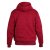 D555 Rylan Hoodie Red - Sviitrid ja dressipluusid - Meeste suured kapuutsiga jakid suurustes 2XL – 14XL