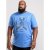 D555 Monty T-shirt Blue - T-särgid - Suured T-särgid 2XL – 14XL