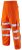 Leo Instow Breathable Executive Cargo Rain pants Hi-Vis Orange - Tööriided - Suured tööriided