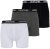 Lavecchia 1020 Boxershorts 3-pack Black/Charcoal/White - Aluspesu ja ujumisriided - Aluspesu 2XL-8XL
